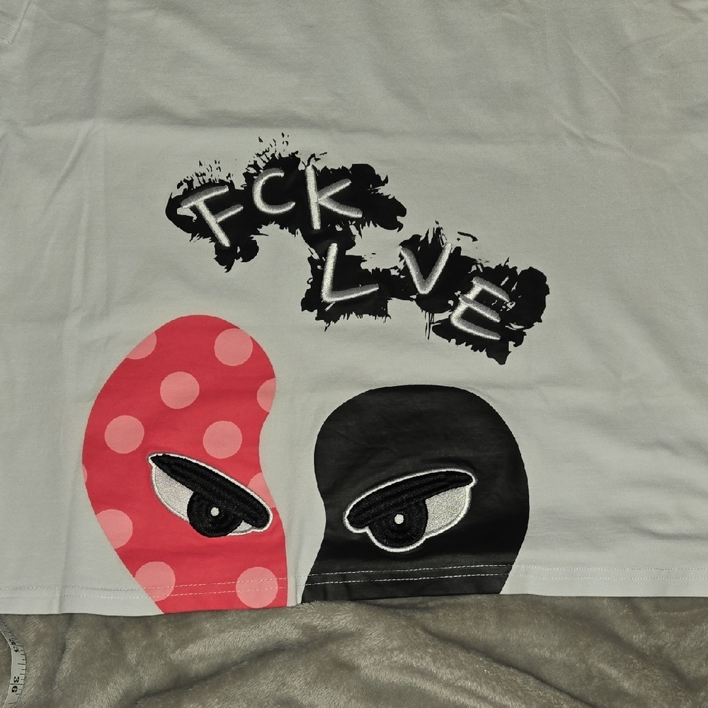 BKYS White Graphic Tee - Short Sleeve